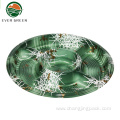 Disposable Round 5 Compartment Plastic Sushi Party Tray/Box